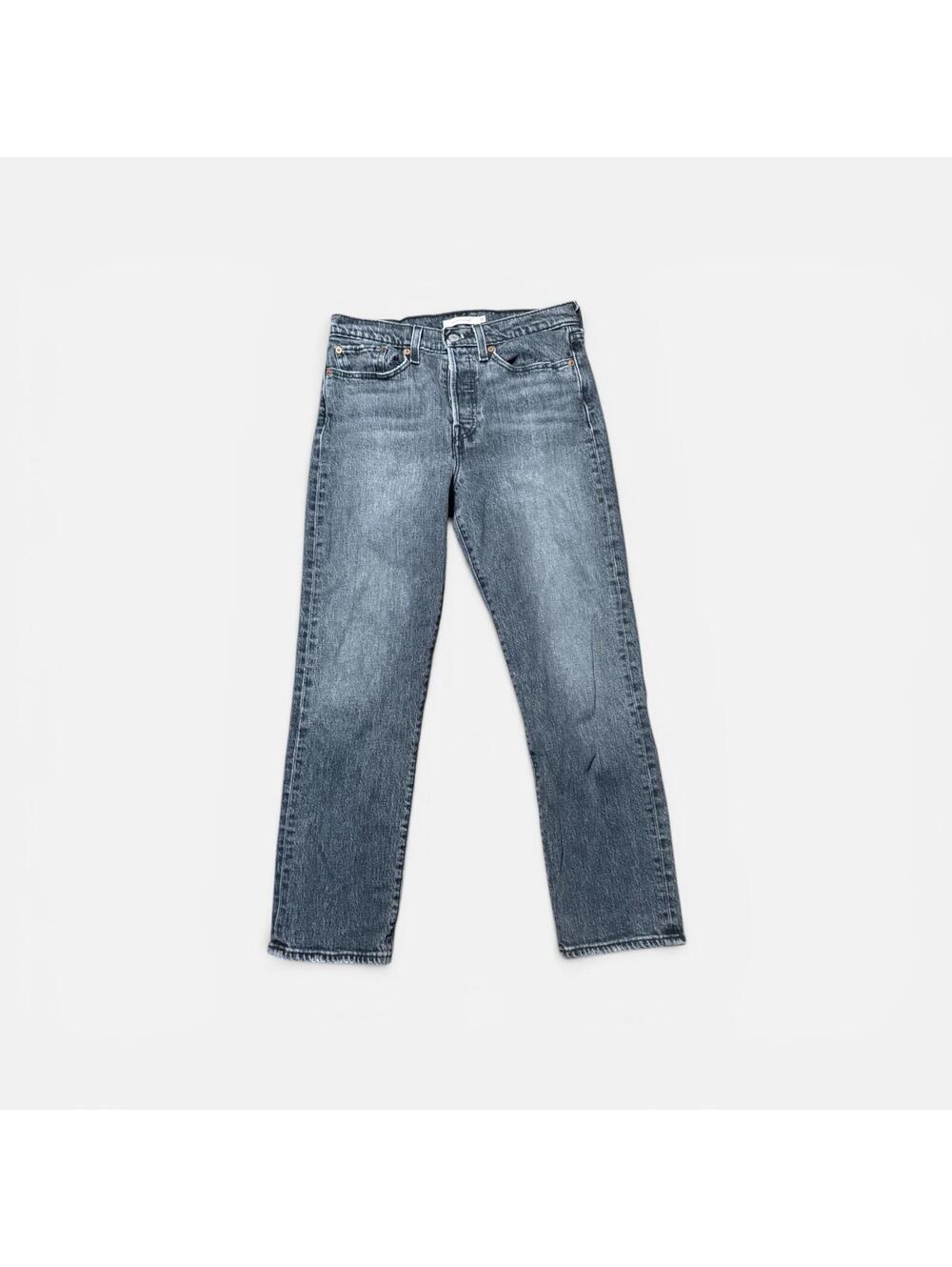 Levi's wedgie Straight Leg size 28 Jeans in Gray Wash